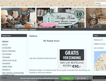 Tablet Screenshot of keetjeknus.nl